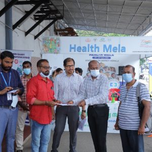 Health Mela - KIOSK at TVM Railway station